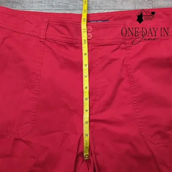 Chaps Wide Leg Crop Pants Size 16 - Picture 4 of 6